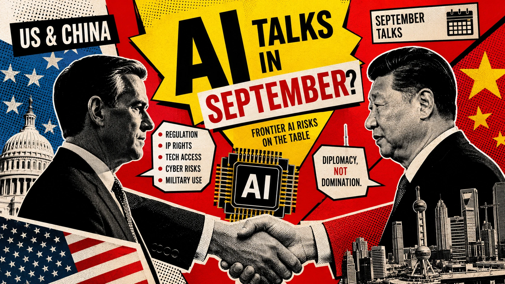 US and China plan September talks on frontier AI risks, Reuters reports