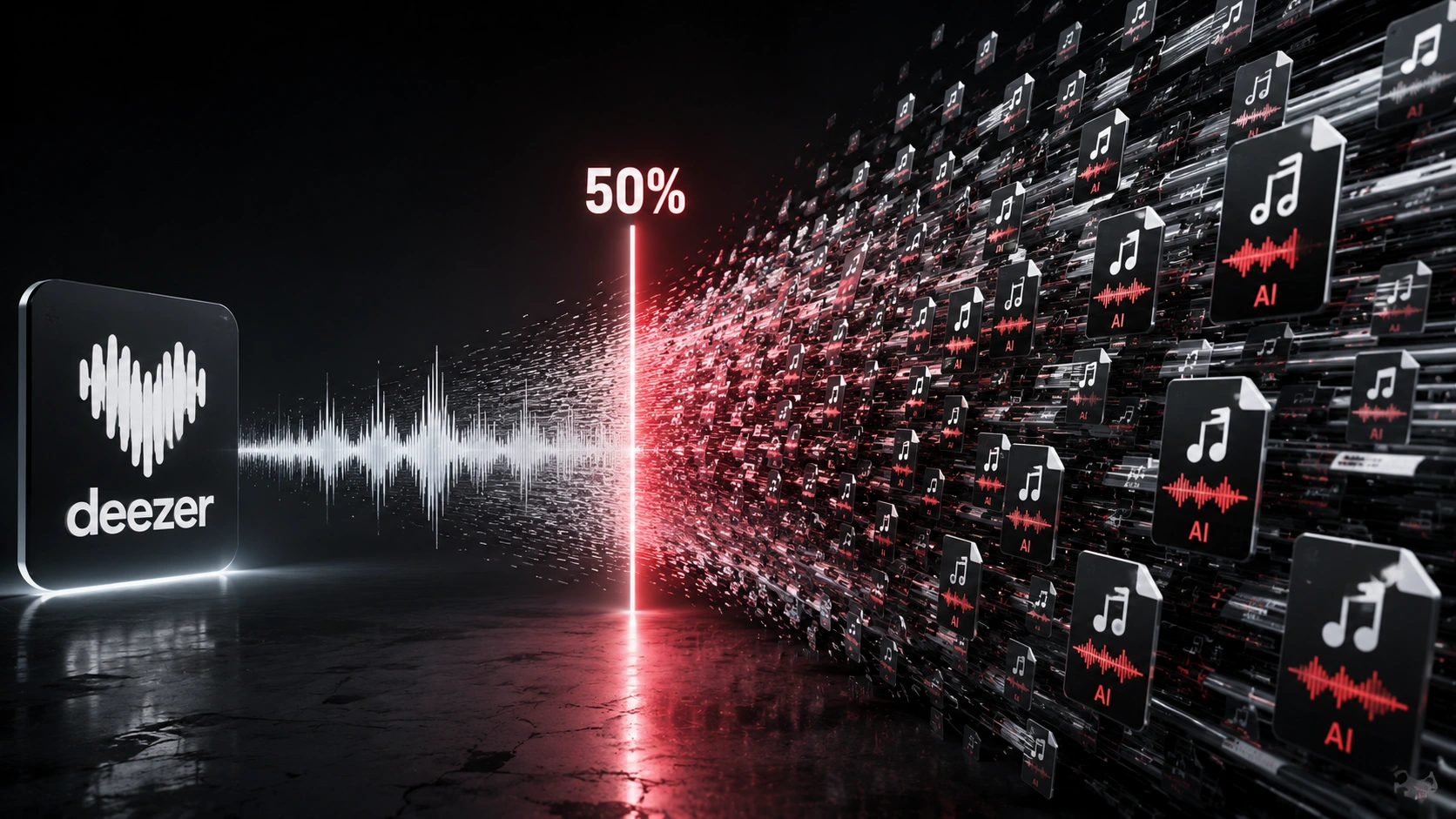 AI music surpasses half of new Deezer uploads for the first time