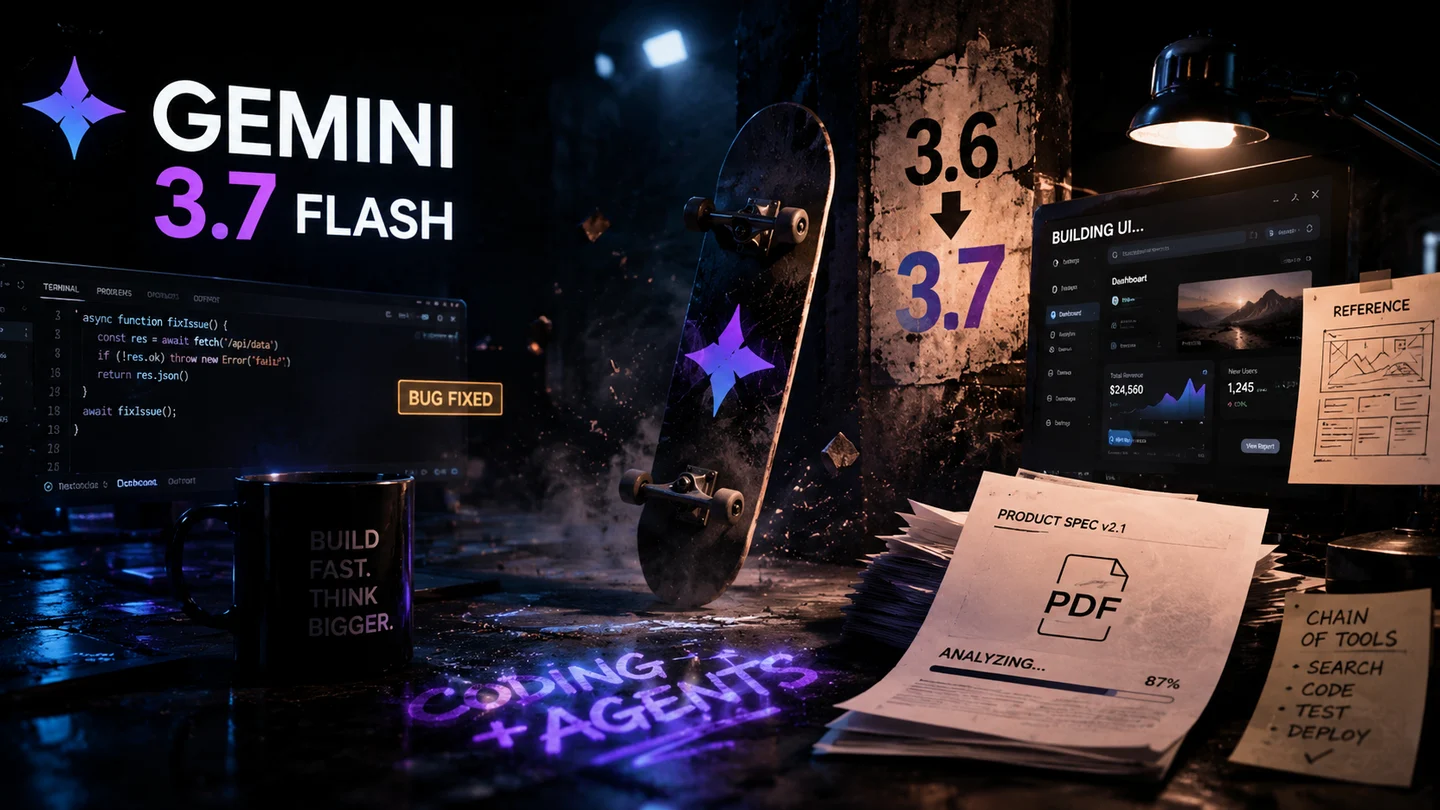 Google launches Gemini 3.7 Flash for coding and agent workflows